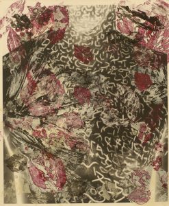 Entre autres : 51x61 cm - Tirage argentique, encre et acrylique