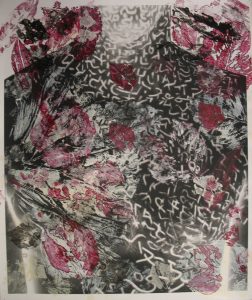 Entre autres : 51x61 cm - Tirage argentique, encre et acrylique