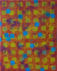 Fantaisie neuronale III - huile sur toile, 73x92