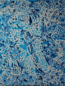 Thésée vous IV - huile sur toile, 89x116